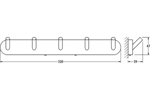 Крючок Artwelle Harmonie (HAR 003) - 2