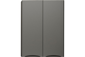 Шкаф подвесной Style Line Бергамо мини 60 серый