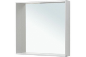 Зеркало Allen Brau Reality 80 с подсветкой серебро матовый