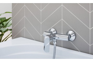 Смеситель Bravat Louise для душа F9191183CP-01-RUS - 2