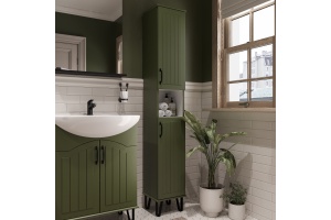 Шкаф-пенал DIWO Сочи 30, зеленый - 3