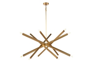 Люстра на штанге Milosh Tendence 793 0793CL-12GD