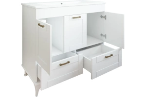 Тумба с раковиной Sanflor Ванесса 95 белый (С15328) - 2