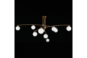 Люстра на штанге Aployt Ewelina APL.621.07.09 - 2