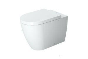 Унитаз приставной Duravit Me by Starck с крышкой, белый (2169090000)