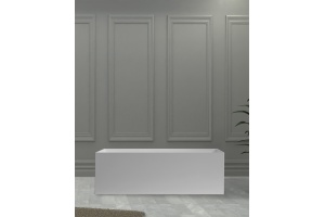 Ванна из искусственного камня ABBER Stein AS9640-1.5 белая матовая - 3