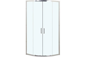 Душевой уголок BelBagno Uno 85 стекло прозрачное (UNO-195-R-2-85-C-Cr) - 3