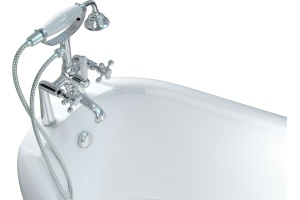 Смеситель Фэма Classico для ванны с душем на мини-колоннах, хром - 2