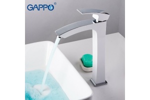 Смеситель для раковины Gappo белый