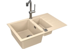 Мойка кухонная Alveus Cadit Granital 70 terra - 3