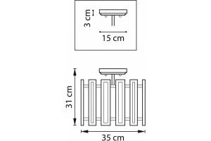 Светильник на штанге Lightstar Agave 712042 - 2