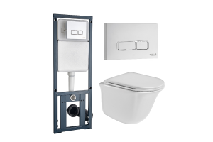 Комплект Weltwasser MARBERG 410 + TELBACH 004 GL-WT + MAR 410 SE GL-WT (10000011128)