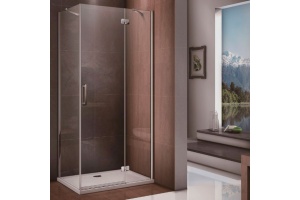 Душевой уголок Good Door Saturn WTW+SP правый 110х100х185 см