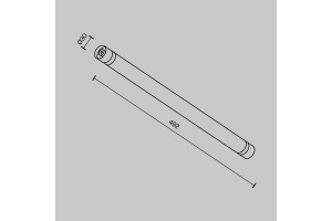 Светильник Maytoni Technical C148CL-L500-7W3K-B - 2