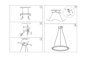 Подвесной светильник Kink Light Тор 08214,19A(3000K) - 3