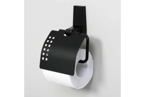 Держатель туалетной бумаги Wasserkraft черный матовый - 2