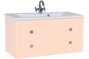 Тумба для комплекта Bellezza Милан 100 бежевая