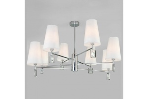 Люстра на штанге Eurosvet Milazzo 60137/8 хром