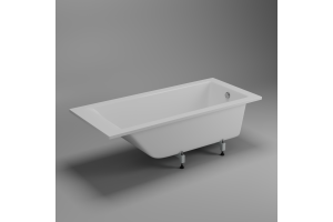 Ванна из литьевого мрамора Delice Diapason 180х80 белый - 2