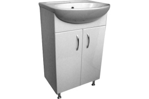 Тумба под раковину Санта Сити 60 белый - 2