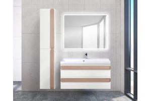 Шкаф-пенал BelBagno Aurora 30 L белый (ручки на выбор) - 3