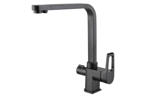 Смеситель Zorg Clean Water ZR 334 YF-BLACK для кухонной мойки