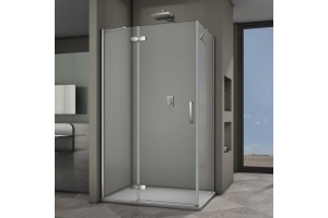 Душевой уголок Veconi Rovigo RV-064 100х100 профиль хром (RV064-100100PR-01-19C3)