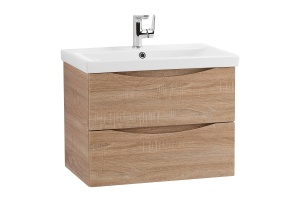 Тумба с раковиной BelBagno Marino-Cer 70 светлое дерево - 2