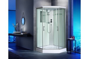 Душевая кабина Weltwasser WW500 Nesse 1002 100х100 хром (10000003281) - 2