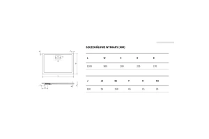 Поддон для душа EXCELLENT Lavano 120x90 бежевый - 3
