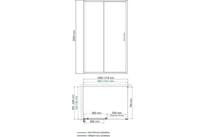 Душевой уголок Wasserkraft Main 41S34 - 3