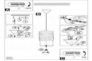 Подвесной светильник Eglo ПРОМО Cardigan 49202 - 2