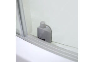 Душевая кабина  90*90*200 RGW AN-208 Полукруг/Мат.хром/Прозрачное/5 мм - 2