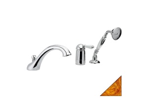 Смеситель Nicolazzi Classica Lusso 3414 GO 76 на борт ванны