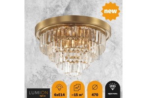 Потолочная люстра Lumion Classi Zaha 5257/6C - 3