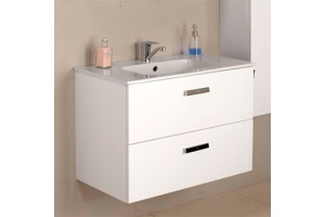 Тумба с раковиной Roca Victoria Nord 80 белая