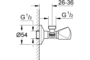 Вентиль Grohe 22940000 - 3