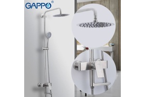 Душевая стойка со смесителем Gappo G2499-20