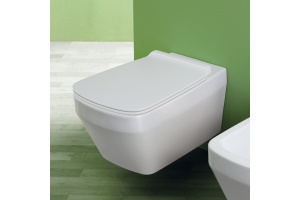 Унитаз подвесной Simas Baden Baden с крышкой белый - 2