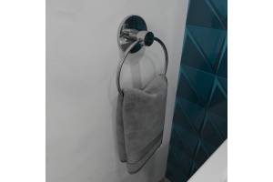 Полотенцедержатель STWORKI by Damixa Дублин HADB34400 кольцо, хром - 2