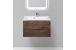Тумба с раковиной BelBagno Marino 75 rovere moro