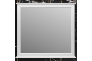 Зеркало Opadiris Кантара 105 белое матовое