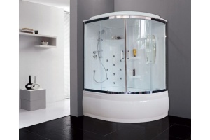 Душевой бокс Royal Bath ALP 150x100 L с гидромассажем стекло прозрачное - 2