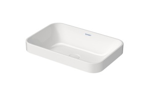 DURAVIT (Happy D.2 Plus) Умывальник 600 x 400 мм, без отверстий под смеситель, белый