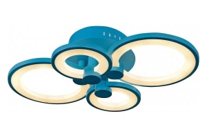 Потолочная люстра iLedex Ring A001/4 BLUE