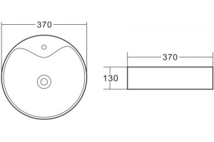 Рукомойник BelBagno BB1400 - 3