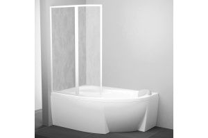 Шторка на ванну Ravak VSK2 Rosa 170 L Rain