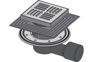 Душевой трап AlcaPlast APV3444 - 3