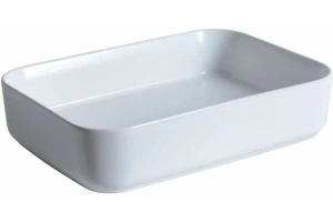 Раковина накладная Allen Brau Fantasy 50х36 белый матовый