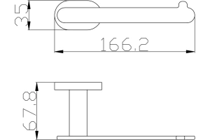 Держатель туалетной бумаги Rav Slezak Yukon черный - золото - 2